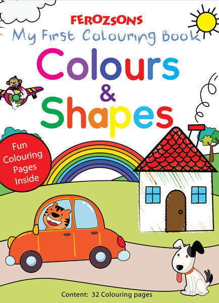 My First Colouring Book Colours & Shapes-Books-Maktaba Sultan e Alamgir