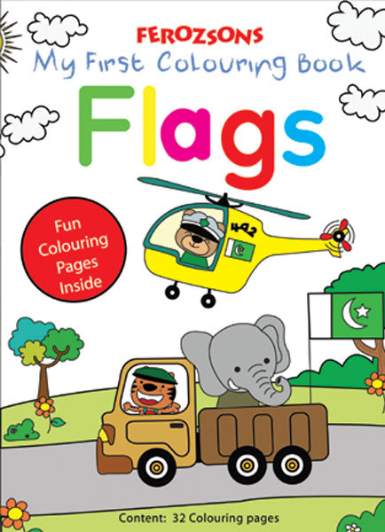 My First Colouring Flags-Books-Maktaba Sultan e Alamgir
