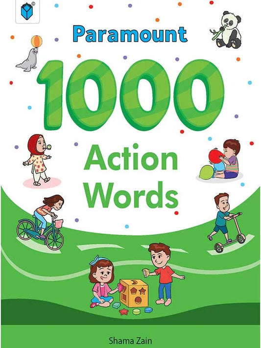1000 ACTION WORDS (GREEN)-Books-Maktaba Sultan e Alamgir