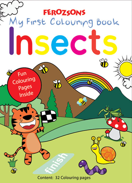 My First Colouring Book Insects-Books-Maktaba Sultan e Alamgir