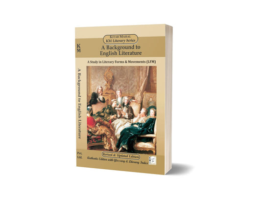 A Background to English Literature- Kitab Mahal Pvt Ltd-Books-Maktaba Sultan e Alamgir