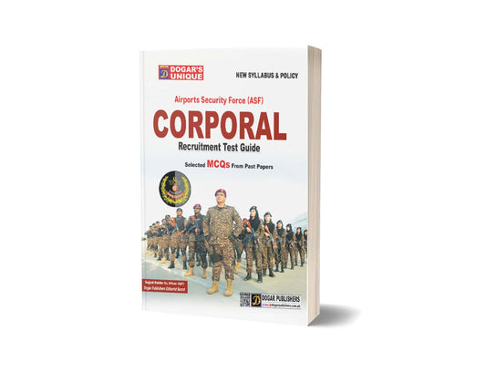 ASF Corporal Guide By Dogar Publisher-Books-Maktaba Sultan e Alamgir