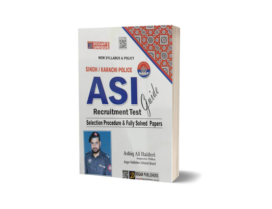 ASI Sindh Police Guide By Dogar Publisher-Books-Maktaba Sultan e Alamgir