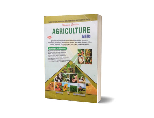 Agriculture MCQs For NTS By Muhammad Sohail Bhatti-Books-Maktaba Sultan e Alamgir