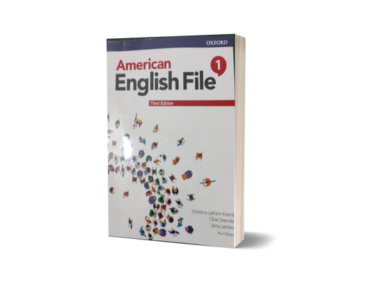 American English File (1) With Workbook Orignal CD By Jerry Lambert-Books-Maktaba Sultan e Alamgir