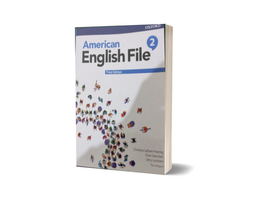 American English File (2) With Workbook Original CD By Jerry Lambert-Books-Maktaba Sultan e Alamgir