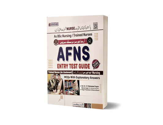 Armed Force Nursing Service AFNS Guide By Dogar Publishers-Books-Maktaba Sultan e Alamgir