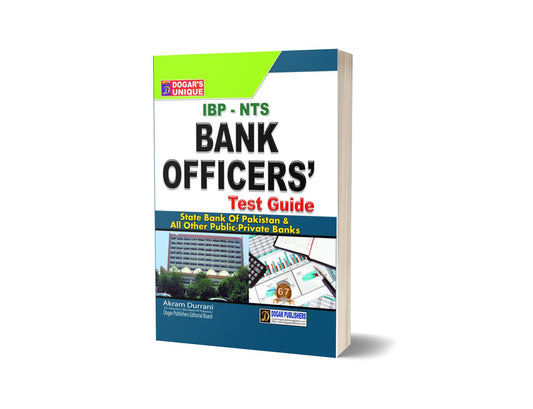 Bank Officers Test Guide By Dogar Publishers-Books-Maktaba Sultan e Alamgir