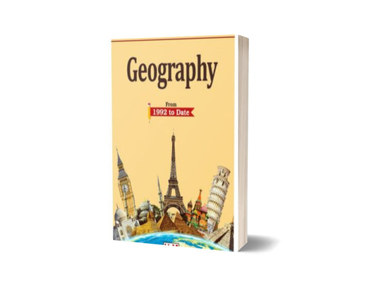 CSS Past Papers Geography (1992 To Date) By HSM Publishers-Books-Maktaba Sultan e Alamgir