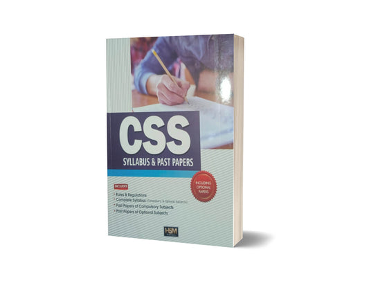 CSS Syllabus Past &#038; Optional Papers from 2006 to 2024 By HSM-Books-Maktaba Sultan e Alamgir