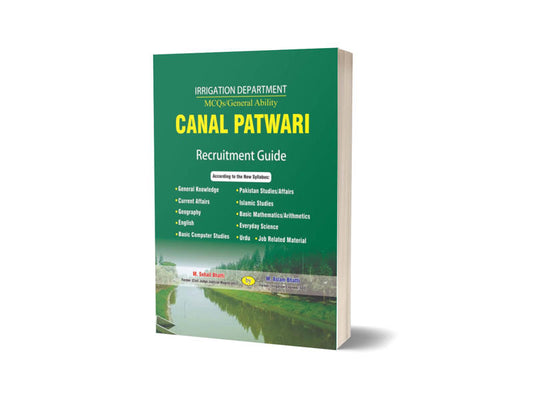 Canal Patwari Recruitment Test Guide By Bhatti Sons Publishers-Books-Maktaba Sultan e Alamgir