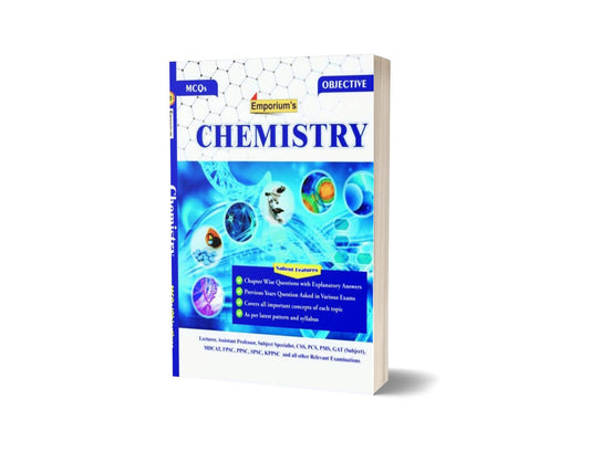 Chemistry MCQS and Objective By Emporium Publisher-Books-Maktaba Sultan e Alamgir