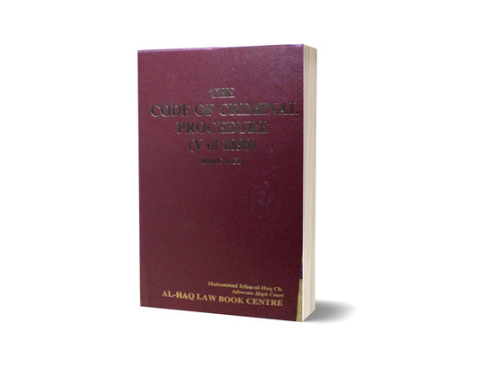 Code of criminal prosedure By Muhammad irfan ul Haq ch-Books-Maktaba Sultan e Alamgir