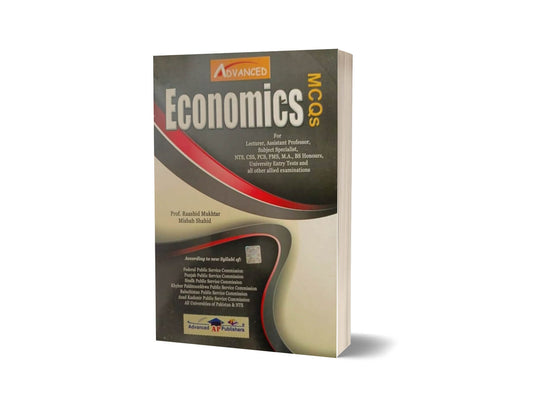 Economics MCQs Guide For CSS PMS By Prof. Rashid Mukhtar &#8211; Advance Publisher-Books-Maktaba Sultan e Alamgir