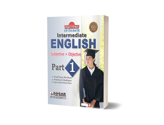 English Grammer &amp; Composition Intermediate By Dogar publishers-Books-Maktaba Sultan e Alamgir