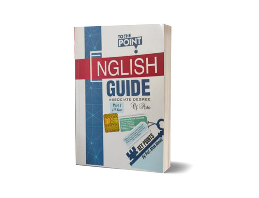 English Guide For Associate Degree in Arts Part 1 By Prof. Aftab Ahmad-Books-Maktaba Sultan e Alamgir