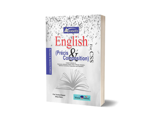 English Precis &#038; Composition for CSS By Advance Publishers-Books-Maktaba Sultan e Alamgir