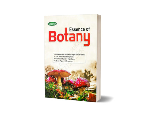 Essence of Botany By Emporium Publisher-Books-Maktaba Sultan e Alamgir