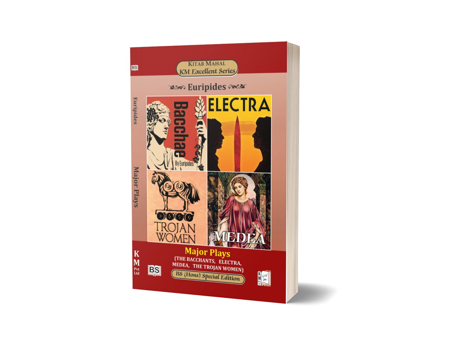Euripides Major Plays &#8211; Kitab Mahal Pvt Ltd-Books-Maktaba Sultan e Alamgir