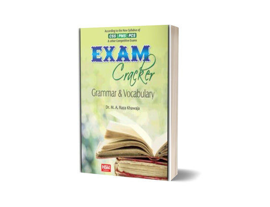 Exam Cracker English Grammar And Vocabulary By HSM Publishers-Books-Maktaba Sultan e Alamgir