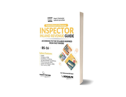 FBR Inspector Inland Revenue Guide By Dogar Brothers-Books-Maktaba Sultan e Alamgir