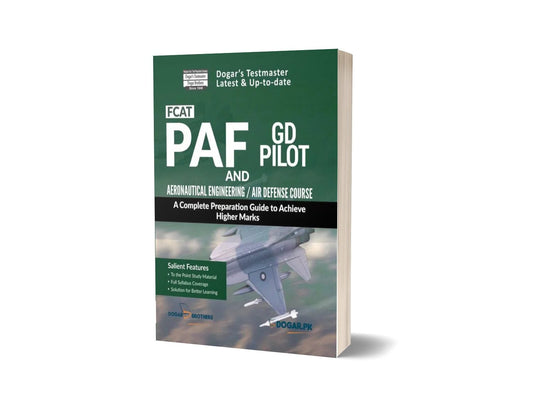 FCAT PAF GD Pilot &#038; Aeronautical Engineering / Air Defence Course-Books-Maktaba Sultan e Alamgir