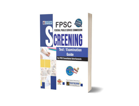 FPSC SCREENING TEST By Dogar Publisher-Books-Maktaba Sultan e Alamgir