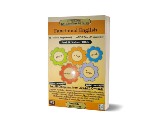 Functional English By Prof H Kaleem Ullah-Books-Maktaba Sultan e Alamgir
