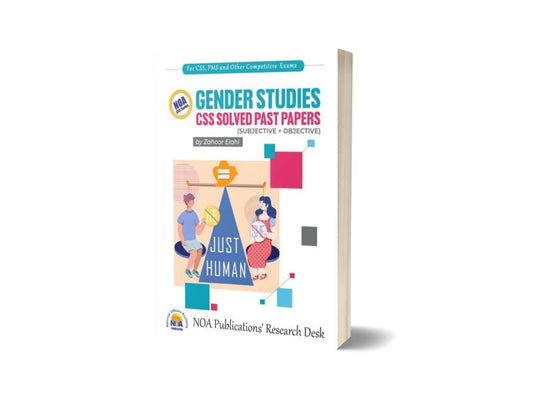 Gender Studies CSS Solved Past Papers By Zahoor Elahi-National Officer Academy-Books-Maktaba Sultan e Alamgir