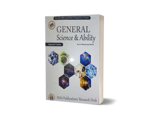 General Science &#038; Ability By Dr. M Atif Ali &#8211; National Officer Academy-Books-Maktaba Sultan e Alamgir