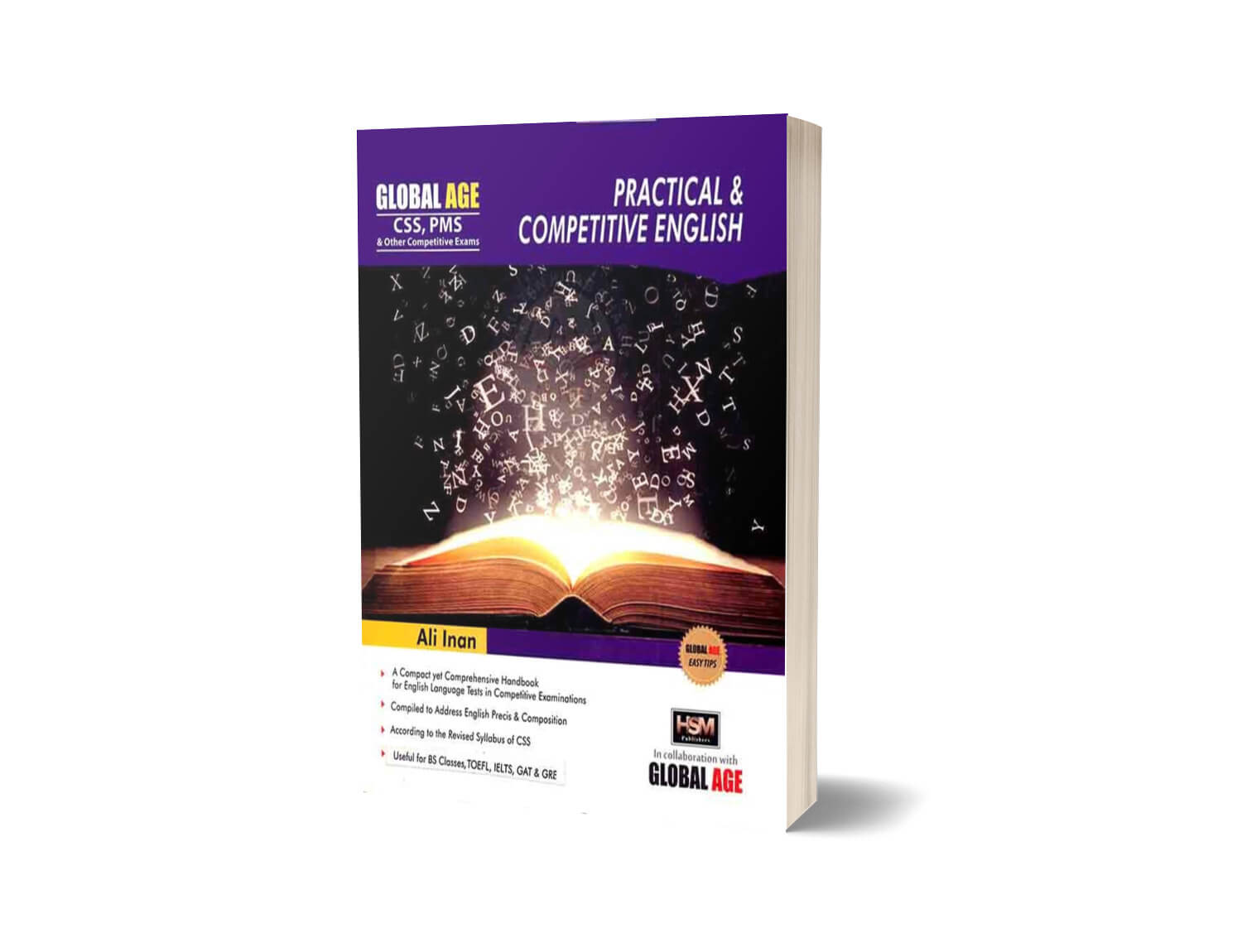 Global Age Practical Competitive English For CSS PMS By HSM Publishers-Books-Maktaba Sultan e Alamgir