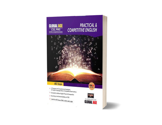 Global Age Practical Competitive English For CSS PMS By HSM Publishers-Books-Maktaba Sultan e Alamgir