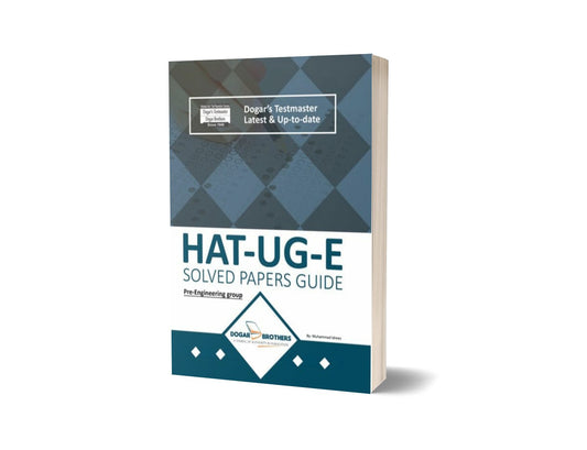 HAT-UG-E Book For Pre-Engineering Group By Dogar Brothers-Books-Maktaba Sultan e Alamgir
