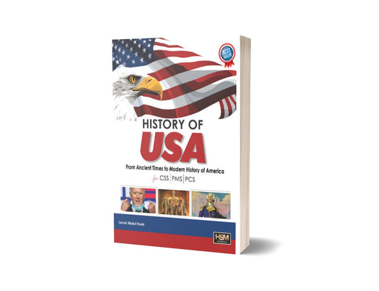 HISTORY OF USA For CSS PMS PCS By HSM Publishers-Books-Maktaba Sultan e Alamgir