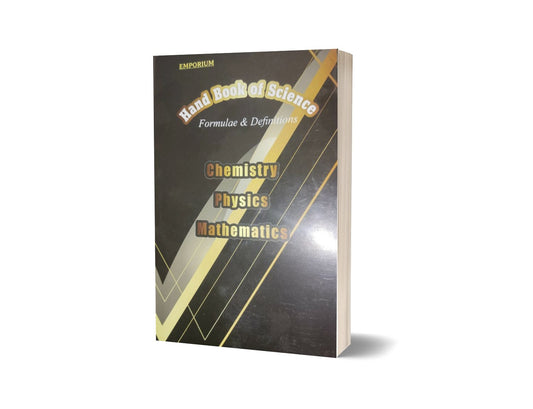 Hand Book Of Chemistry Physics &#038; Math Formulae &#038; Definition By Publisher Emporium-Books-Maktaba Sultan e Alamgir