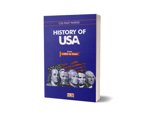 History Of USA CSS Past Papers By HSM Publishers-Books-Maktaba Sultan e Alamgir