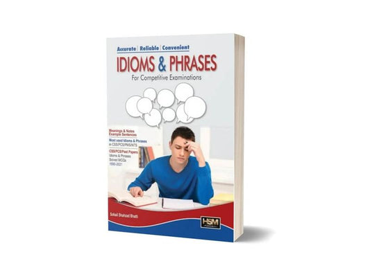 IDIOMS &#038; PHRASES By Sohail Shahzad Bhatti-Books-Maktaba Sultan e Alamgir