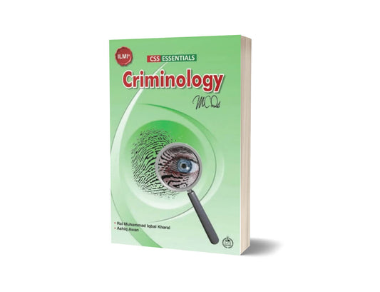 ILMI Essentials Criminology MCQs By Ilmi Kitab Khana-Books-Maktaba Sultan e Alamgir
