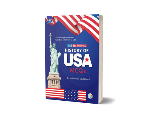 ILMI Essentials History Of USA MCQs By Ilmi Kitab Khana-Books-Maktaba Sultan e Alamgir