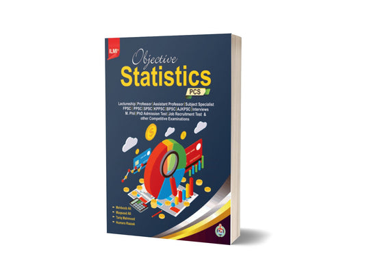 ILMI Objective Statistics (PCS) By ilmi kitab khana-Books-Maktaba Sultan e Alamgir