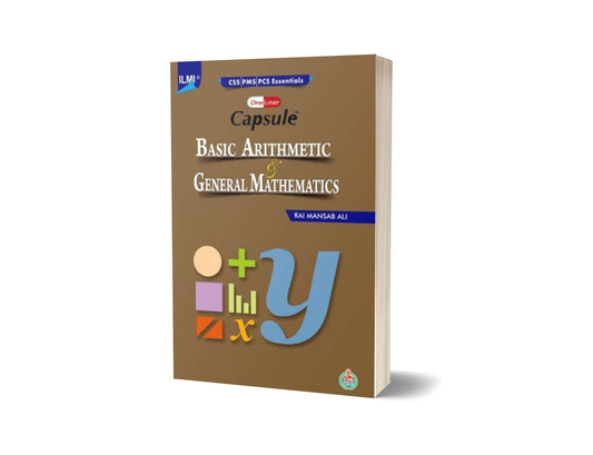 ILMI One Liner Capsule Basic Arithmetic &#038; General Mathematics By ilmi kitab khana-Books-Maktaba Sultan e Alamgir