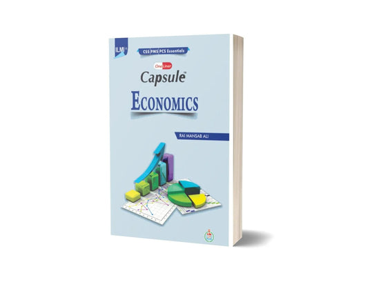 ILMI One Liner Capsule Economics for CSS PMS PCS By ilmi kitab Khana-Books-Maktaba Sultan e Alamgir
