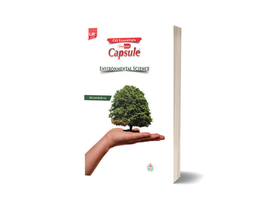 ILMI One Liner Capsule Environmental Science For CSS PMS CSS By ilmi kitab Khana-Books-Maktaba Sultan e Alamgir