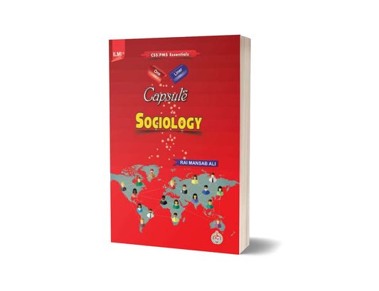 ILMI One Liner Capsule For Sociology CSS PMS PCS By ilmi kitab khana-Books-Maktaba Sultan e Alamgir