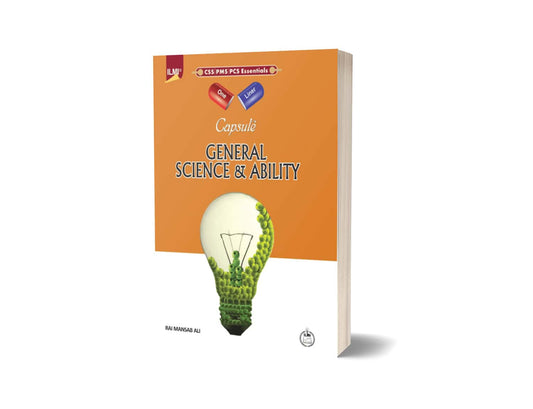 ILMI One Liner Capsule General Science &#038; Ability For CSS PMS PCS By ilmi kitab khana-Books-Maktaba Sultan e Alamgir