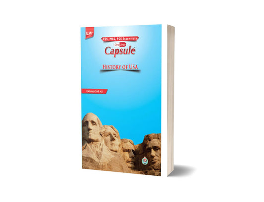 ILMI One Liner Capsule History Of USA For CSS PMS CSS By ilmi kitab khana-Books-Maktaba Sultan e Alamgir