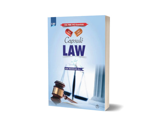 ILMI One Liner Capsule Law For CSS PMS CSS By ilmi kitab khana-Books-Maktaba Sultan e Alamgir