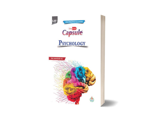 ILMI One Liner Capsule Psychology For CSS PMS PCS By ilmi kitab Khana-Books-Maktaba Sultan e Alamgir