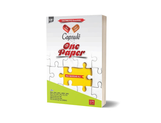 ILMI One Liner Capsule One Paper By Ilmi Kitab Khana-Books-Maktaba Sultan e Alamgir