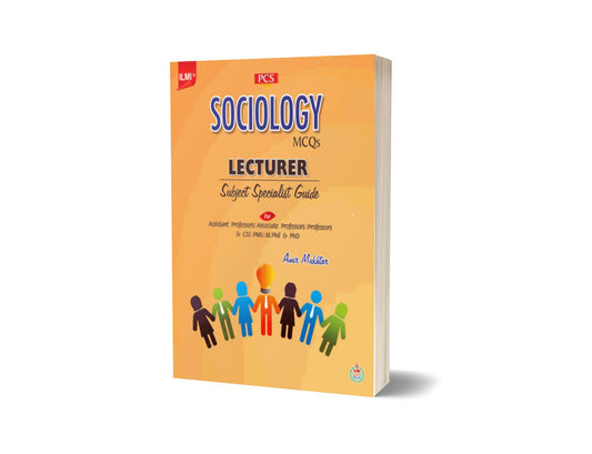 ILMI PCS Sociology MCQs Lecturer Subject Specialist Guide By ilmi kitab khana-Books-Maktaba Sultan e Alamgir